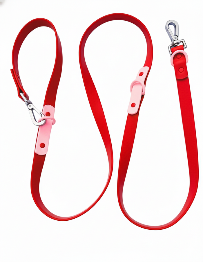 The Fritz Leash - Cherry