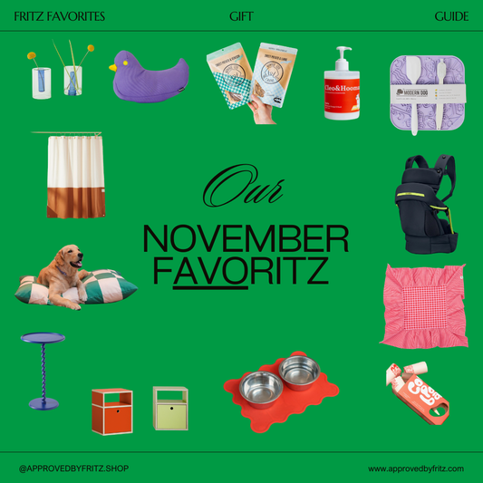 November Favoritz Gift Guide for Modern Dog Parents with Style