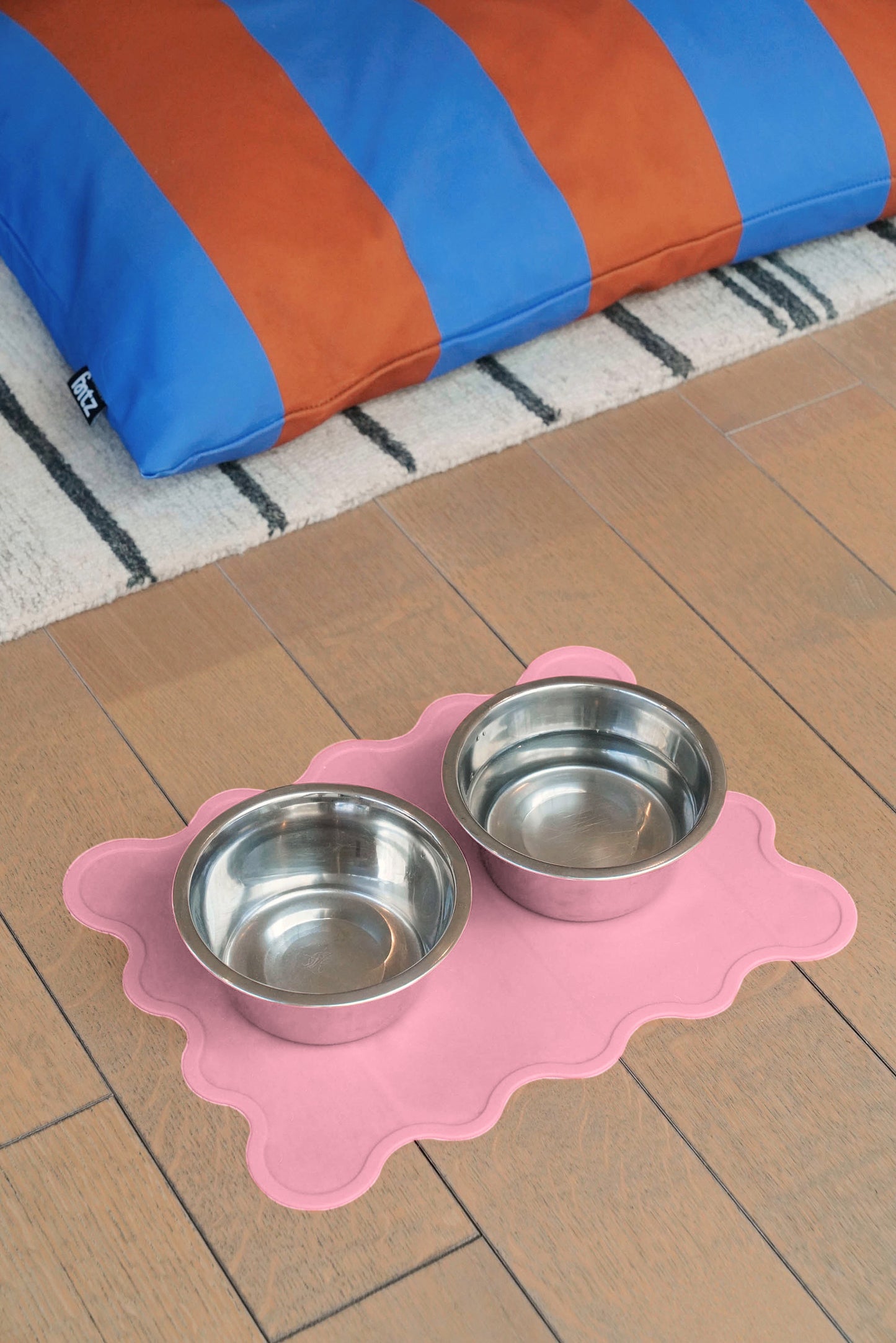 The Fritz Bowl Mat - Rose
