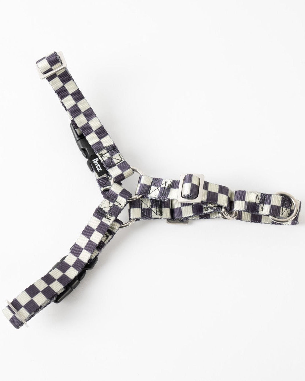 Checkered dog outlet harness