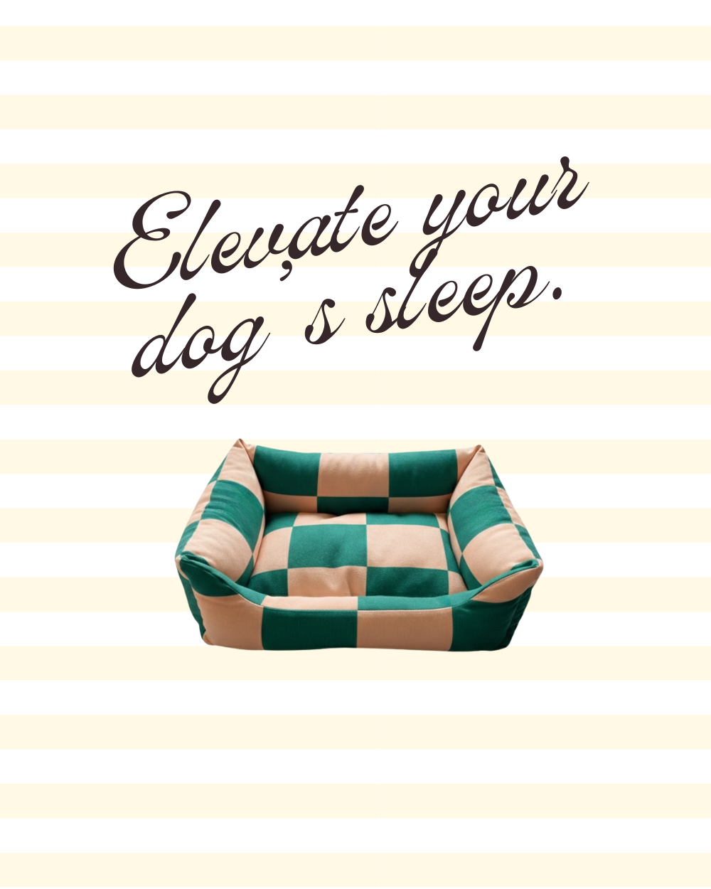 The Fritz Nest Bed - Checkered